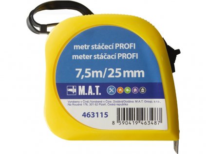 PROFI esztergáló mérő 7,5 m/19 mm