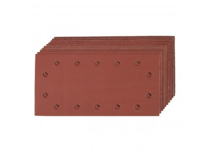 Perforált csiszolólapok készlete SZ 115 × 230 mm 10 db Silverline