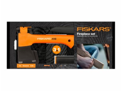 FISKARS tűzkészlet X5 + kés + élező 1057913