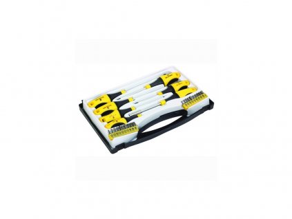 Csavarhúzó 27 részből álló bitekkel. CrV FESTA