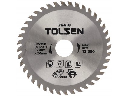 Fűrésztárcsa TCT 110 × 20 - 40z