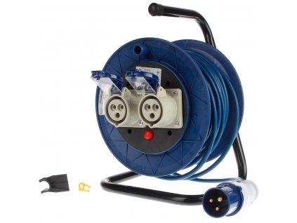 Silverline 25 m, 16 A/230 V kábeldobos hosszabbító