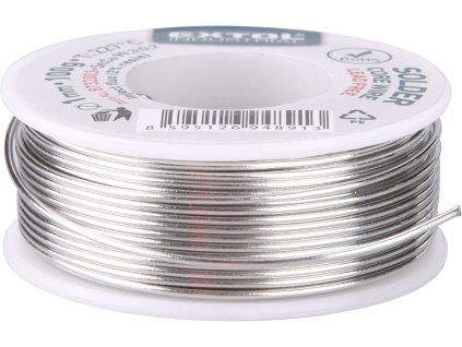 Forrasztócsőhuzal Sn 99,3%/0,7% Cu, 1 mm, 100 g