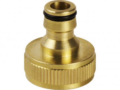 Csapcsatlakozó, 3/4", BRASS