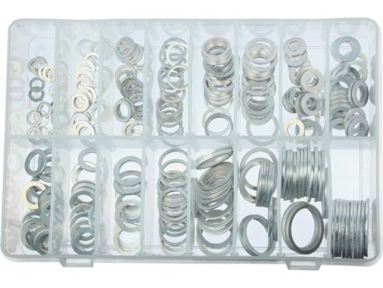 Alumínium alátét készlet, 295 db