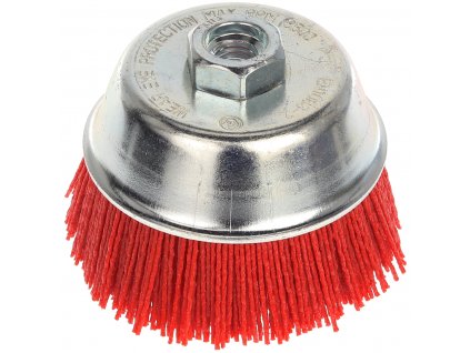 Cserepes nejlon kefe 100 mm durva Silverline