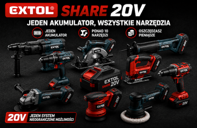 EXTOL AKU SHARE20V