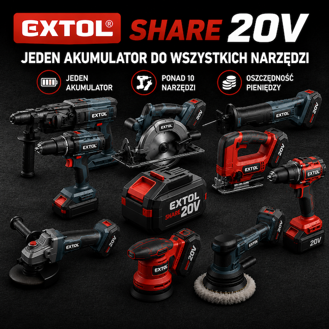 EXTOL AKU SHARE20V