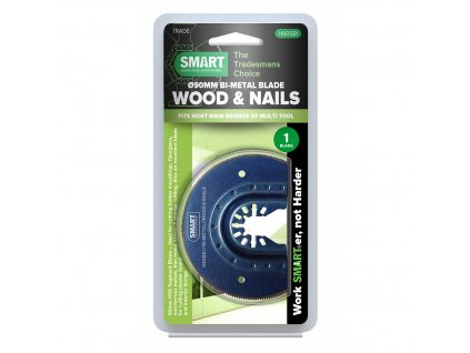 Brzeszczot segmentowy SMART TRADE do drewna, gwoździ i metali kolorowych, 90 mm - 1 szt.