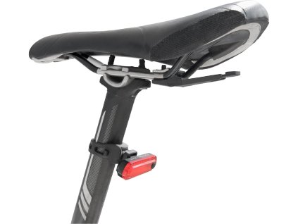 Jasnoczerwony dla roweru 30 lm, ładowanie USB