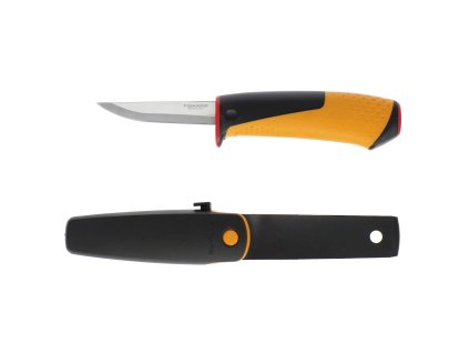 Nóż FISKARS HARDWARE rzemieślnik + etui + szlifierka21 cm 1023620