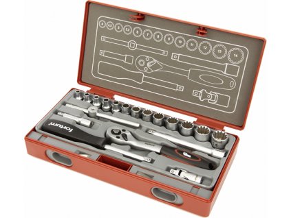 Zestaw kluczy nasadowych Multi-lock 19-częściowy