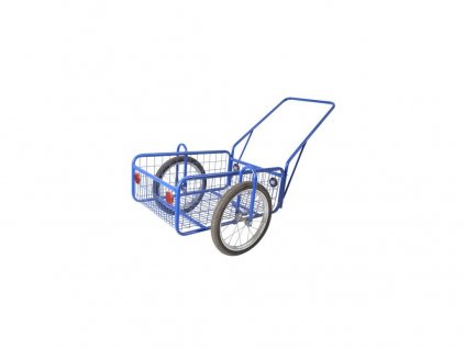 Wózek PEGAS, komaxit, 450 × 640 × 280(1320)mm, ładowność 100 kg
