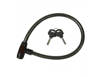 Blokada roweru 18 × 1020 mm srebrna linia