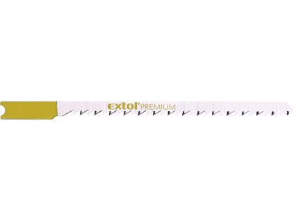 Plastry wyrzynarki 5 szt., 75 × 2,5 mm, HCS