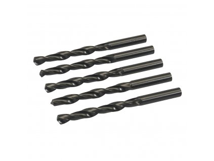 Wiertła do metalu HSS-R 10 mm — 5 szt. Silverline