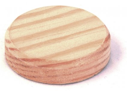 Sęki sosnowe (lite drewno) 25 × 7 mm, 20 szt.