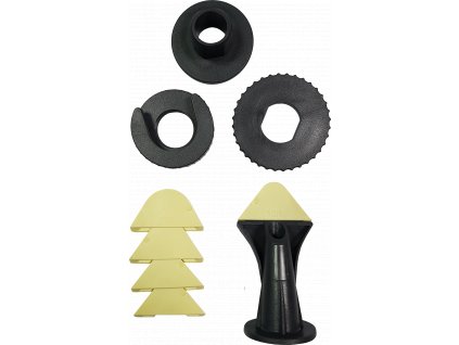 Aplikator kitów i 5 szt, końcówek