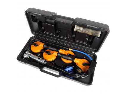 Nóż pneumatyczny do demontażu szyb samochodowych z przyssawkami