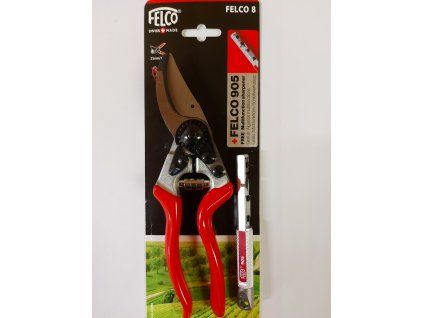 Nożyczki FELCO 8 + temperówka Felco 905