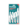 Zestaw ostrzy tnących, 10 szt., BiMetal, TOTAL