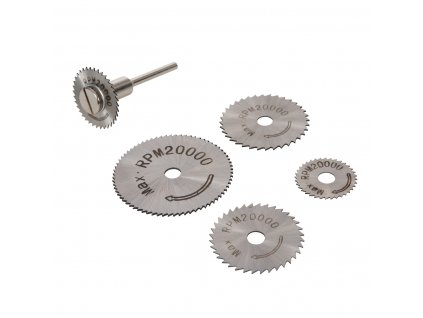 Set de discuri de tăiat HSS 6 buc Silverline
