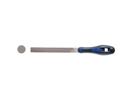 File atelier plat 200 mm, cu maner ergonomic, 20 × 5 mm, taiat 2