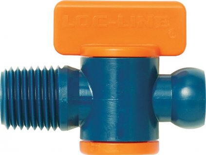 Supapă 1/4" cu filet tată NPT LOC-LINE