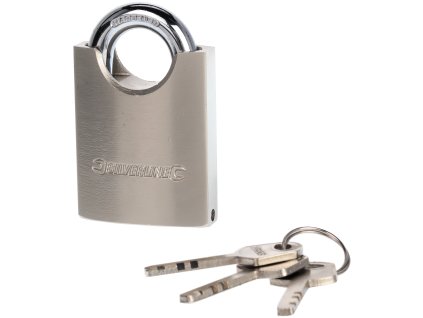 Lacăt 50 mm cu etrier Silverline încastrat