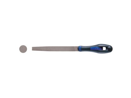Fișier atelier cu aluzie plană de 150 mm, cu mâner ergonomic, 16 × 4 mm, secțiunea 1
