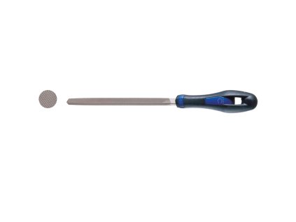 Fișier atelier triunghiular 300 mm, cu mâner ergonomic, 20 × 20 mm, tăiat 1