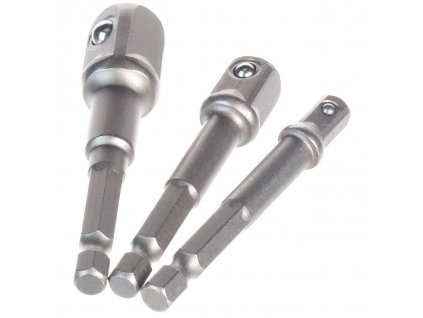 Adaptoare hexagonale/pătrate, 3 buc.
