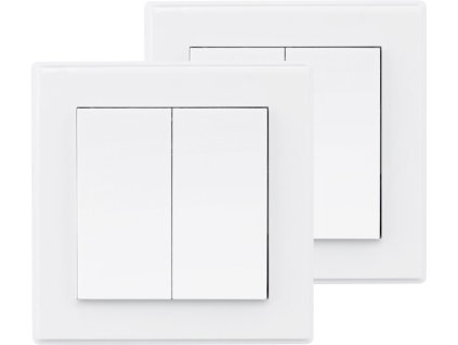 Comutator/controler, dublu, 2 buc, 2 canale single/grup