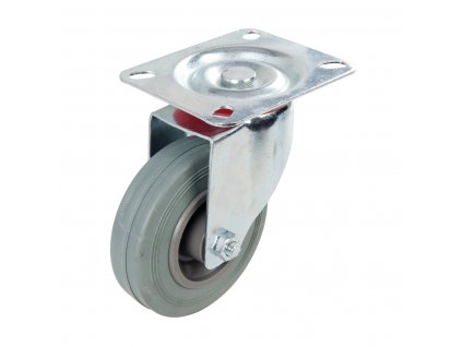 Roată pivotantă din cauciuc 100 mm - 70 kg Fixman