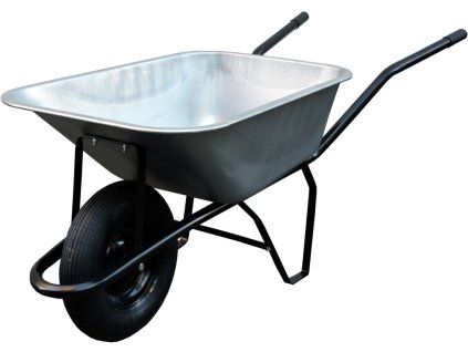 Roata de constructie 80 l, naf., coca Zn, capacitate de incarcare 100 kg DESFASURAT