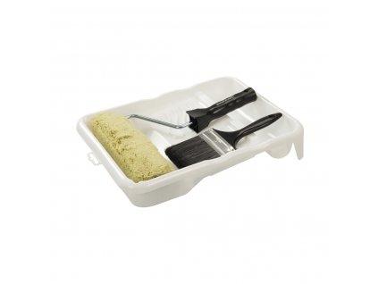 Set de 3 picturi pe o suprafață rugoasă Silverline
