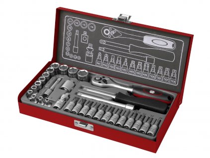 Capete de priză și priză, set de 31 buc, 1/4"