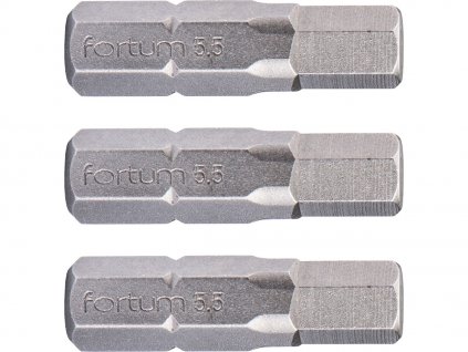 Set vârfuri Allen de 3 buc., H 5,5 × 25 mm, S2