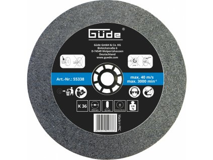 Roata de slefuire 250 × 32 × 32 mm, K60