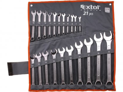 Chei cu cap deschis, set de 21 buc., 6 - 32 mm, CrV