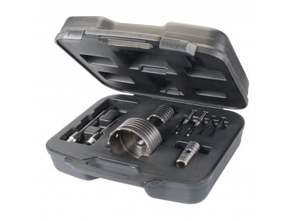 TCT 9 piese Silverline Core drill Set