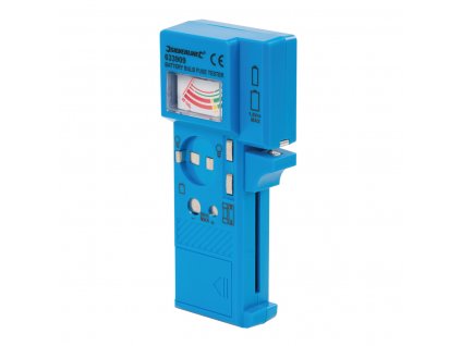 Tester de baterii, becuri și siguranțe 1,5 - 9 V Silverline