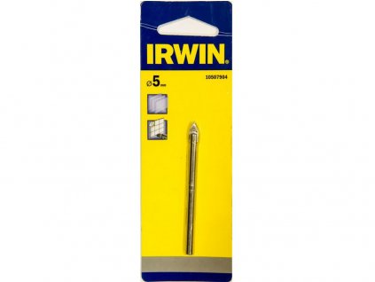 Burghiu pentru pavaj si sticla IRWIN de 5 mm