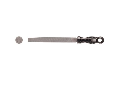 Fișier atelier cu aspect plat, 200 mm, 20 × 5 mm, secțiunea 3