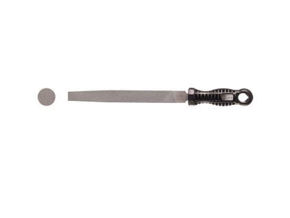 Fișier atelier cu aspect plat, 250 mm, 25 × 6 mm, secțiunea 2