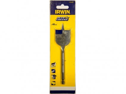 Burghiu din lemn plat BLUE GROOVE 40 mm IRWIN