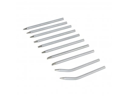 Set de sfaturi de lipit 10 buc 40W Silverline