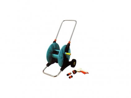 Cărucior furtun 60 m 1/2" + pistoale și cuplaje