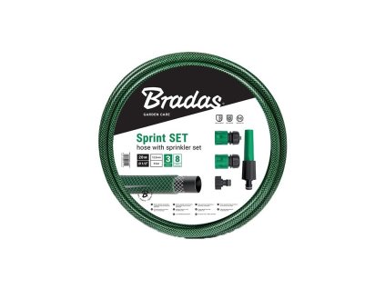 Furtun SPRINT 1/2" (20 m), accesorii ze + opace