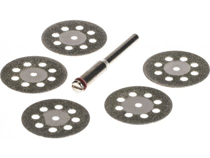 Discuri abrazive diamantate 5 + 1 buc.